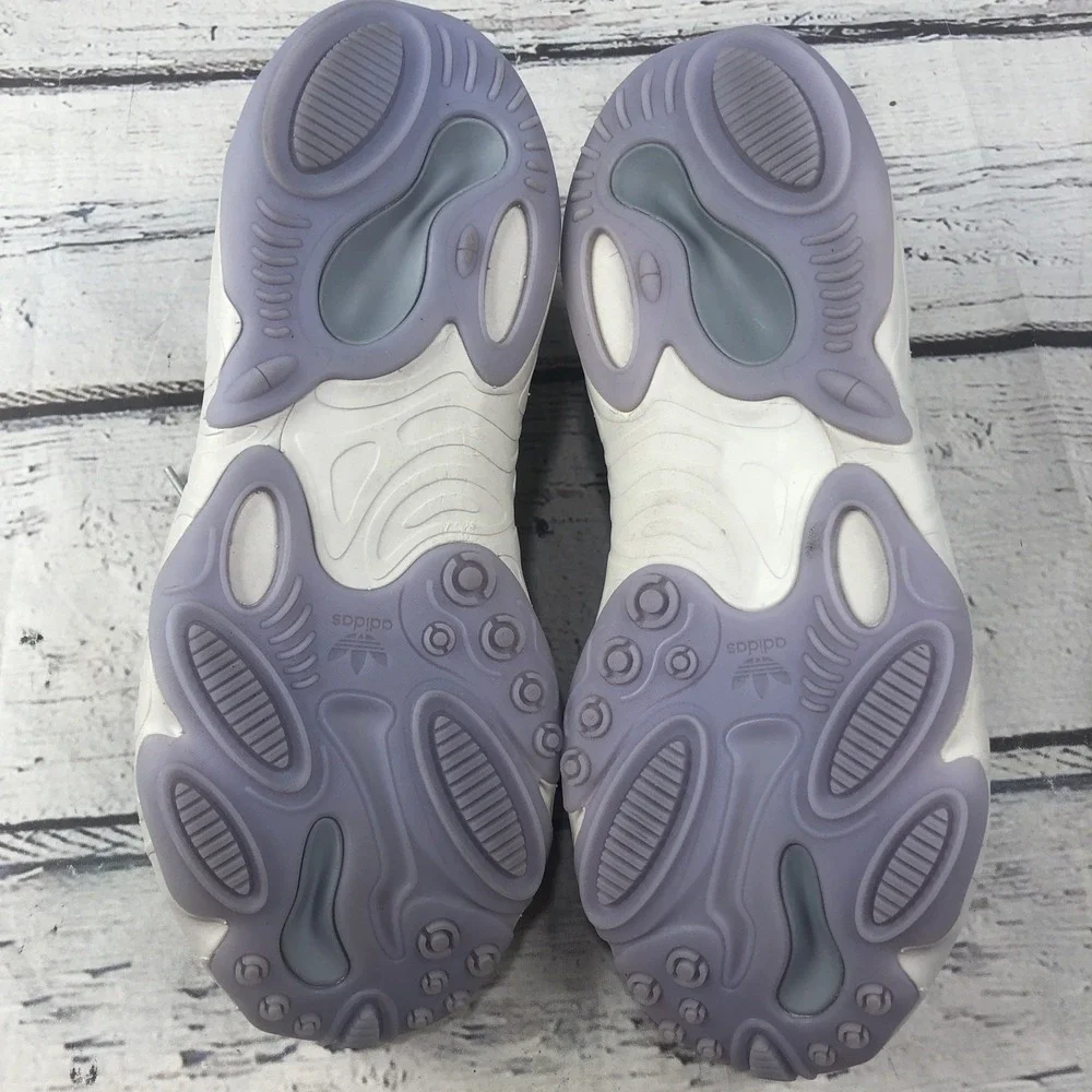 Adidas Men's ZX 22 Boost Sneakers, Gray/light Gray/purple Size 8 Medium Clean